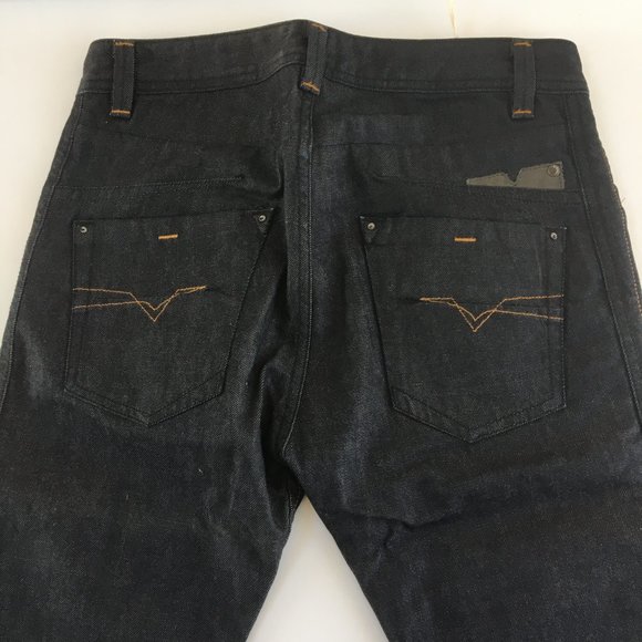 Diesel Darron Regular Slim - Tapered Button Fly Jeans 28 - Picture 9 of 13